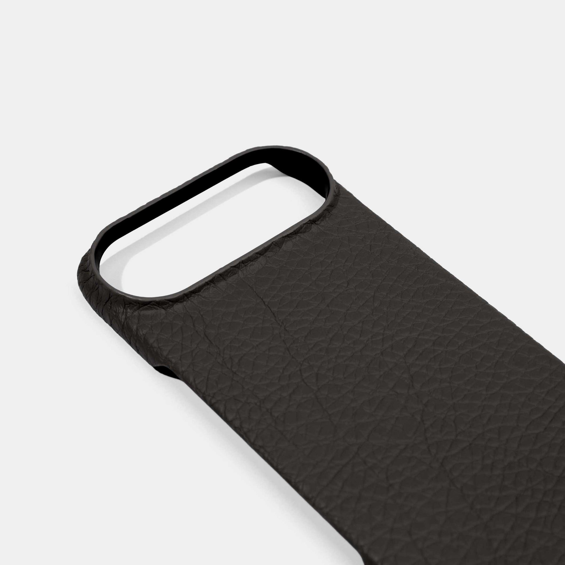 Black Epsom Calf Phone Case for iPhone 17 Air Back
