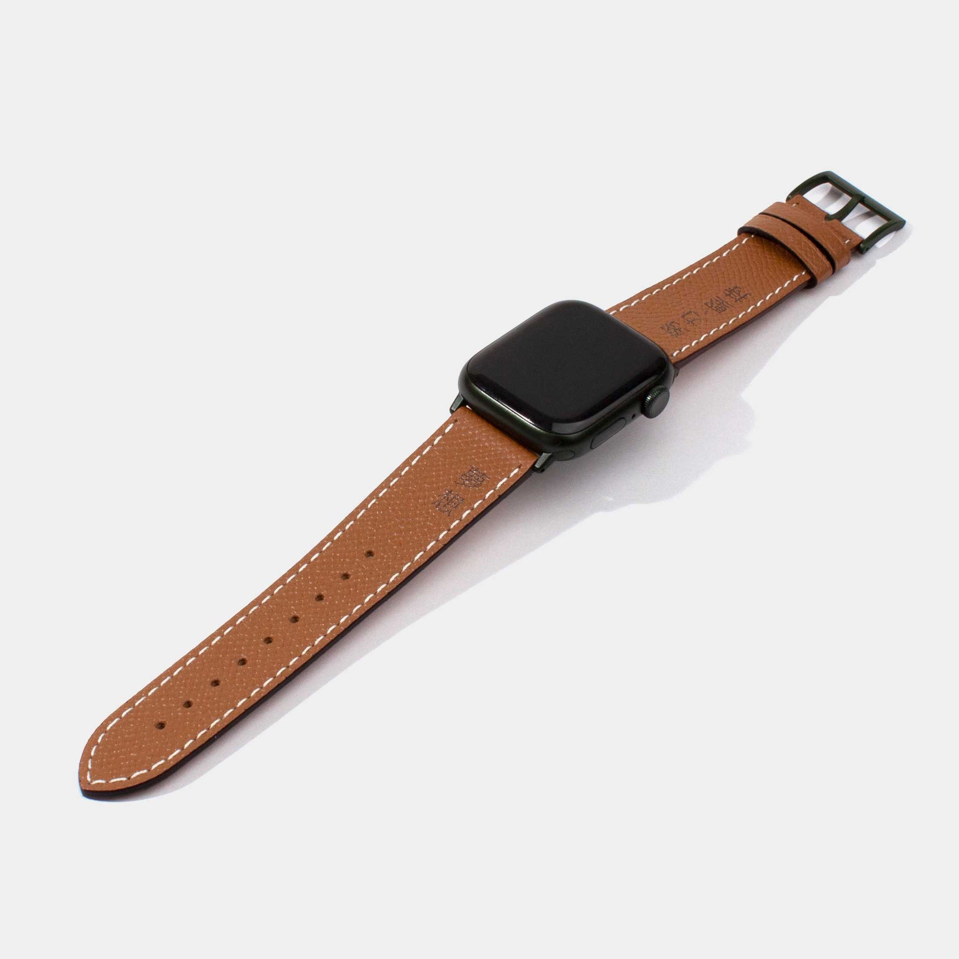 Customized Lettering Watch Strap (Honey Brown) | Apple Watch JesseniaOriginal