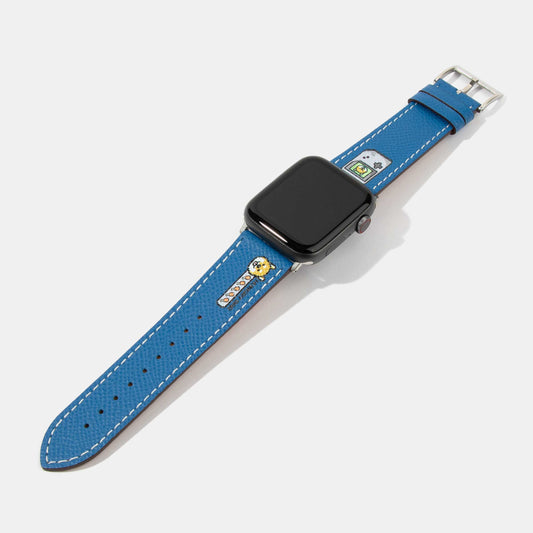 PJai & Friends Gamer Calf Leather Watch Strap | Apple Watch Strap