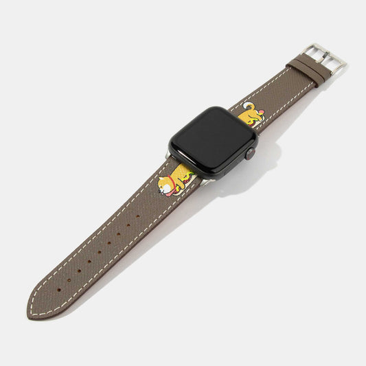 PJai & Friends Hotdog Calf Leather Watch Strap | Apple Watch Strap