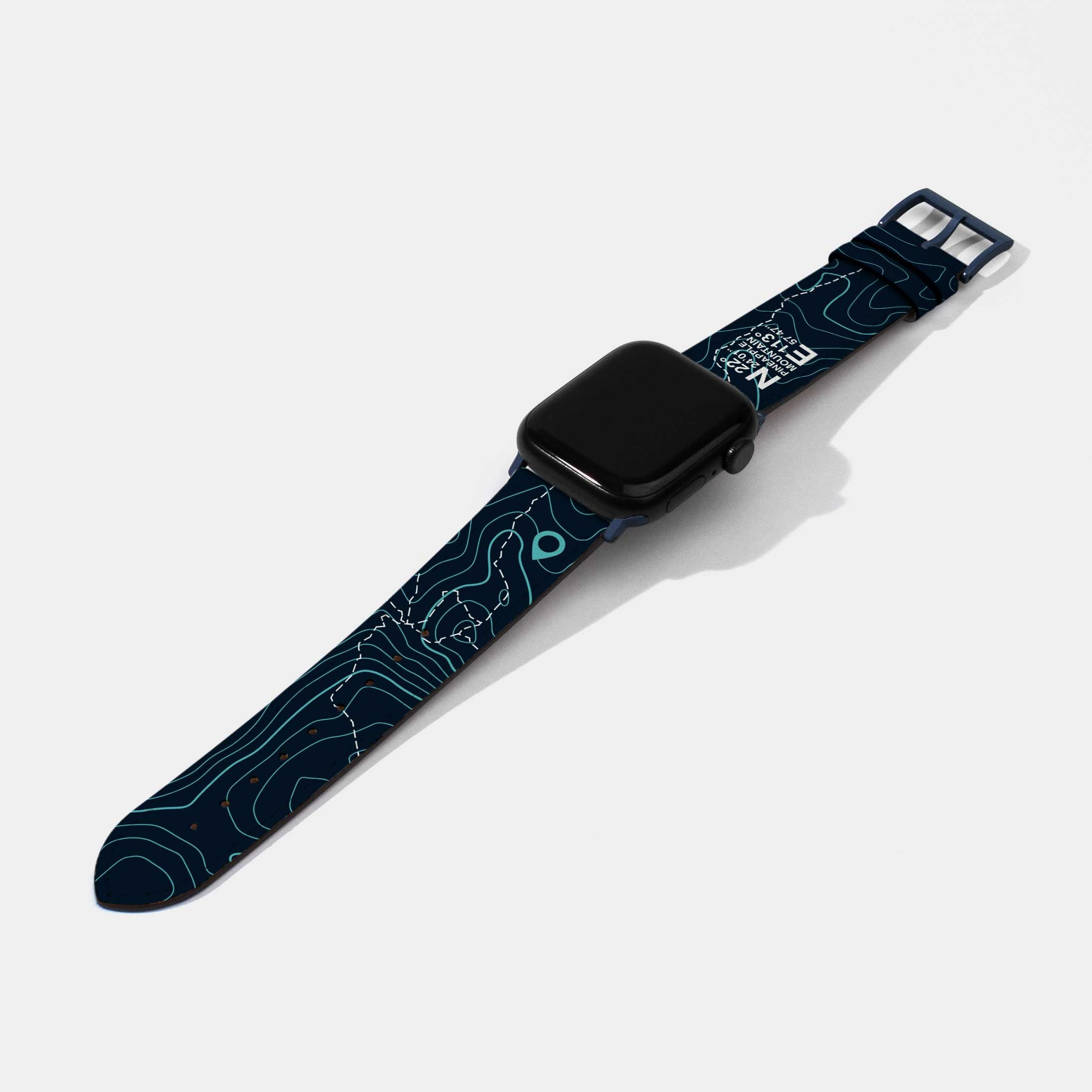 Pineapple Mountain Printed Watch Strap Apple Watch Strap