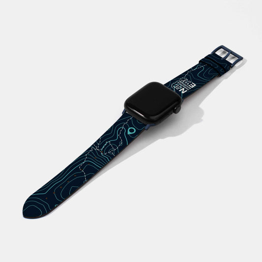 Pineapple Mountain Printed Watch Strap | Apple Watch Strap