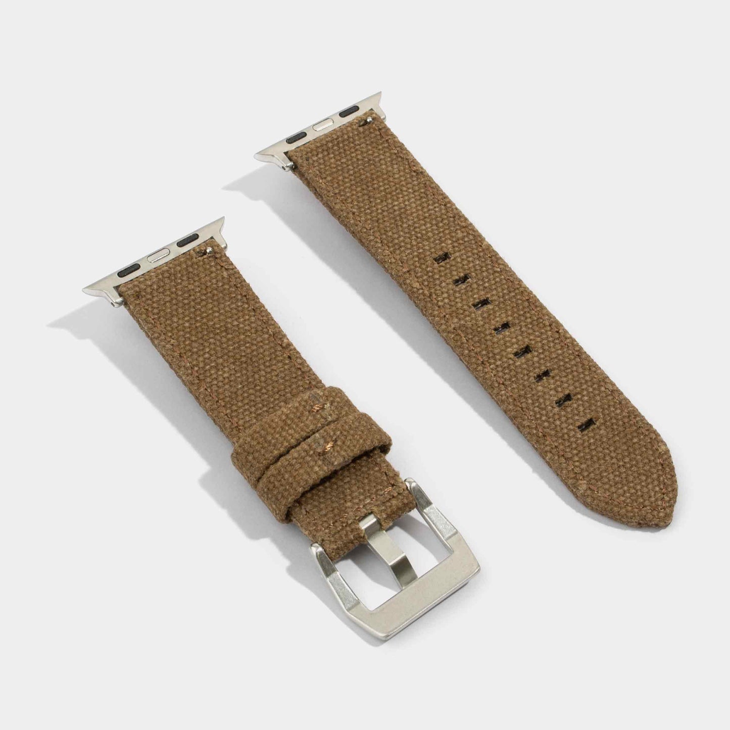 Apple Watch Strap-Canvas Watch Strap-Pineapple Mountain Printed Canvas Watch Strap