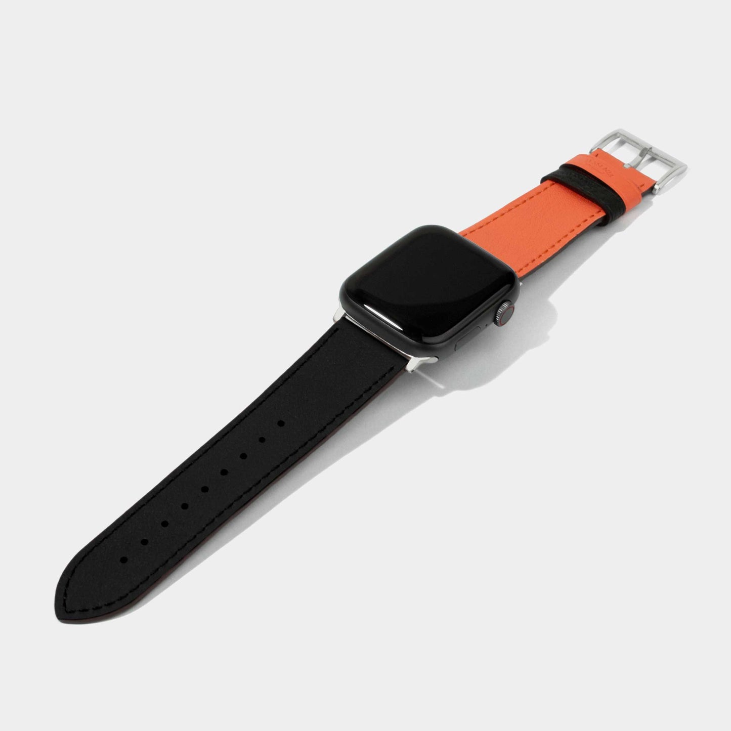 Reversible Straps "Orange & Black" | Apple Watch Jessenia Original