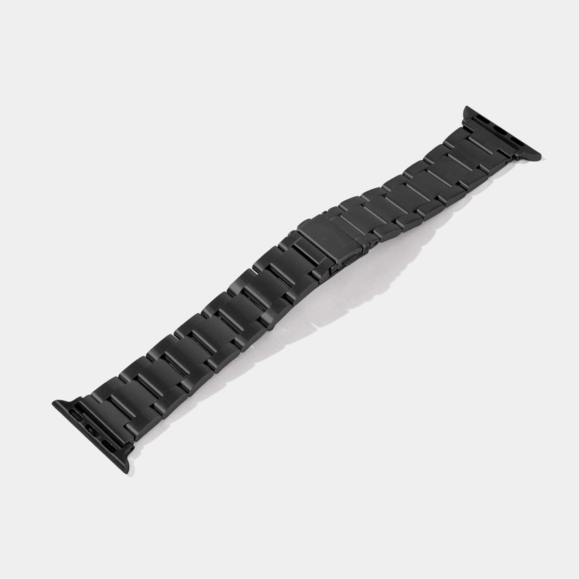 Stainless Steel Watch Strap-Apple Watch Band-Black