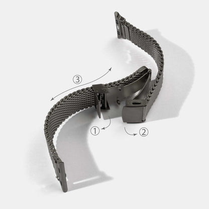 Stainless Steel 1mm Thick Mesh Watch Strap | Apple Watch Strap