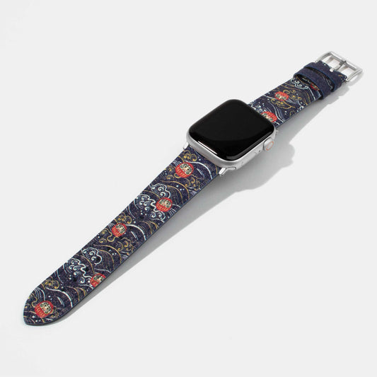 日本AppleWatch錶帶-日本錶帶-達摩圖案錶帶