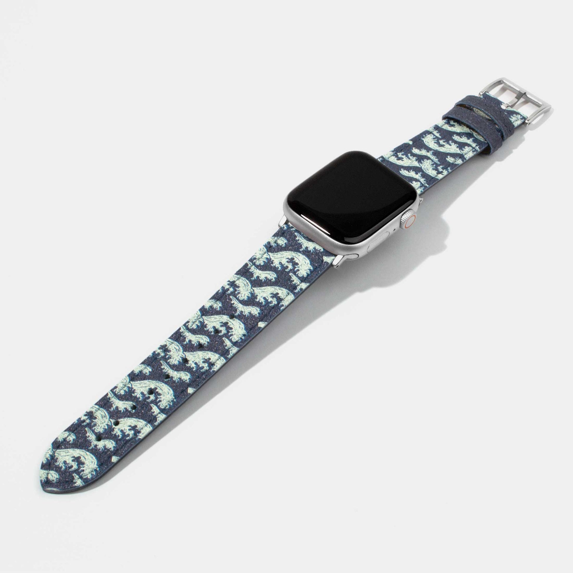 日本AppleWatch錶帶-日本錶帶-浮世繪海浪錶帶