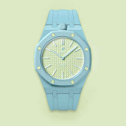 (Pre-order) Jessenia Original Wrist Case & Silicone Strap for Swatch x AP Royal Pop - Blaue Acht