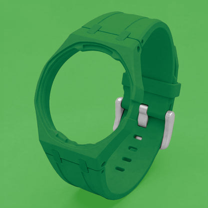 (Pre-order) Jessenia Original Wrist Case & Silicone Strap for Swatch x AP Royal Pop - Green Eight