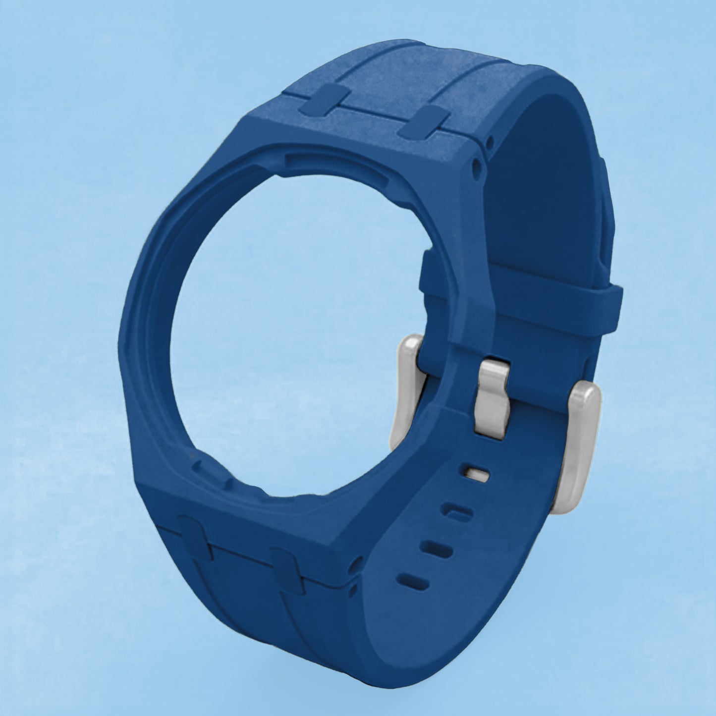 (Pre-order) Jessenia Original Wrist Case & Silicone Strap for Swatch x AP Royal Pop - Lan Ba