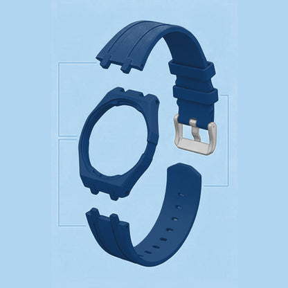 (Pre-order) Jessenia Original Wrist Case & Silicone Strap for Swatch x AP Royal Pop - Lan Ba