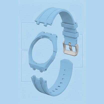 (Pre-order) Jessenia Original Wrist Case & Silicone Strap for Swatch x AP Royal Pop - Lan Ba
