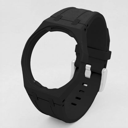 (Pre-order) Jessenia Original Wrist Case & Silicone Strap for Swatch x AP Royal Pop - Ocho Negro