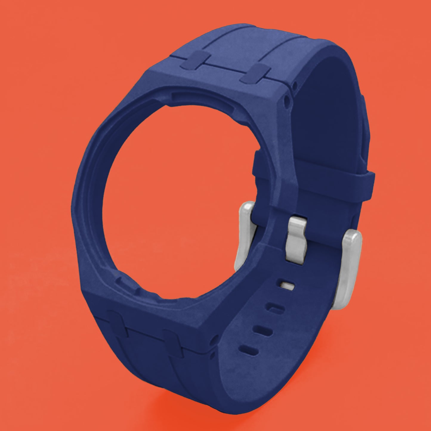(Pre-order) Jessenia Original Wrist Case & Silicone Strap for Swatch x AP Royal Pop - Orenji Hachi