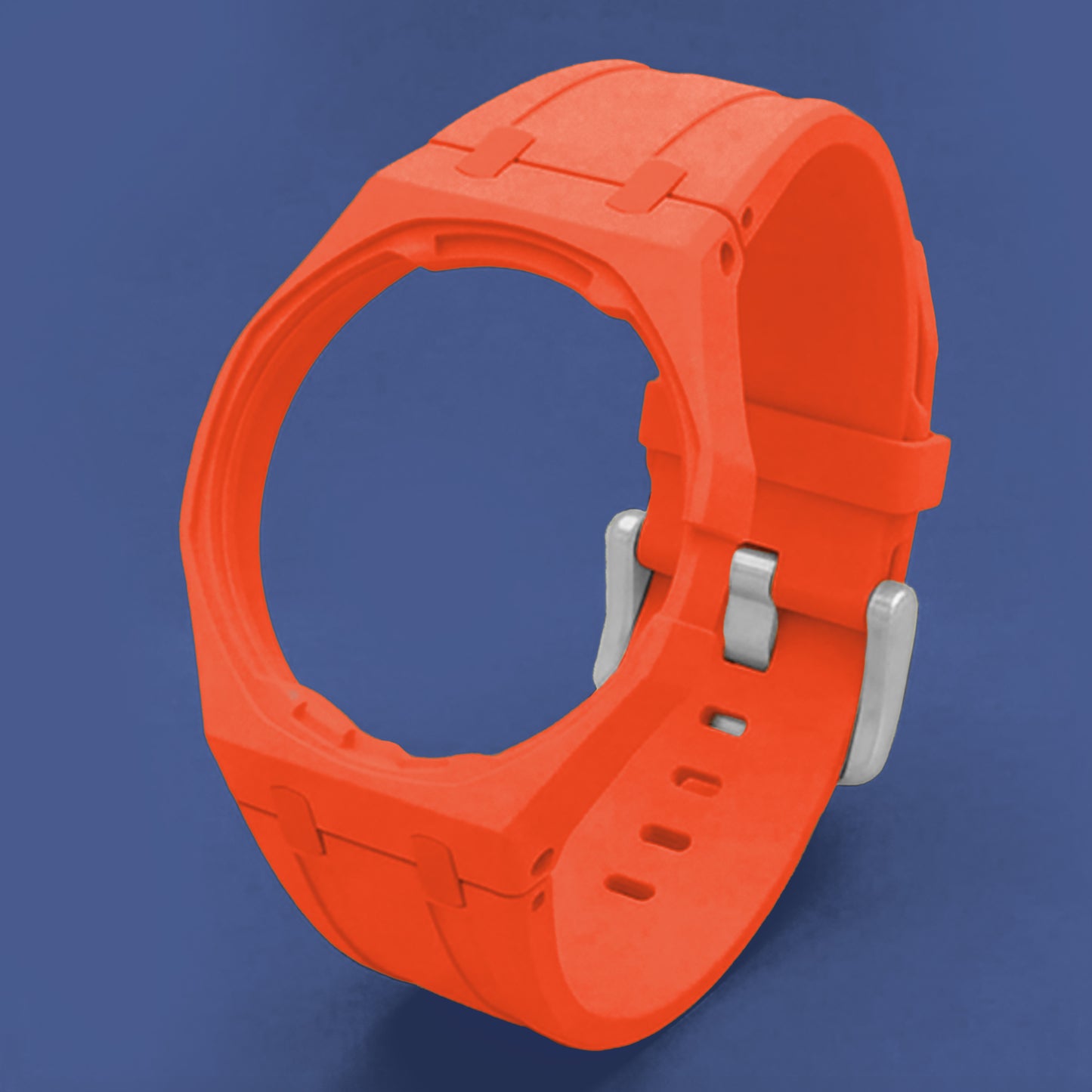 (Pre-order) Jessenia Original Wrist Case & Silicone Strap for Swatch x AP Royal Pop - Orenji Hachi
