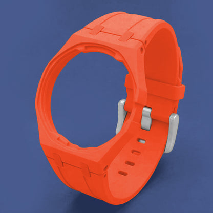 (Pre-order) Jessenia Original Wrist Case & Silicone Strap for Swatch x AP Royal Pop - Orenji Hachi