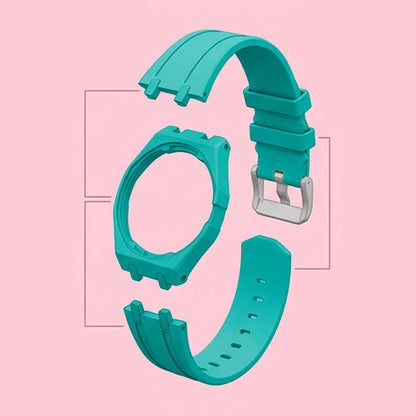 (Pre-order) Jessenia Original - Wrist Case & Silicone Strap for Swatch x AP Royal Pop - OTG Roz