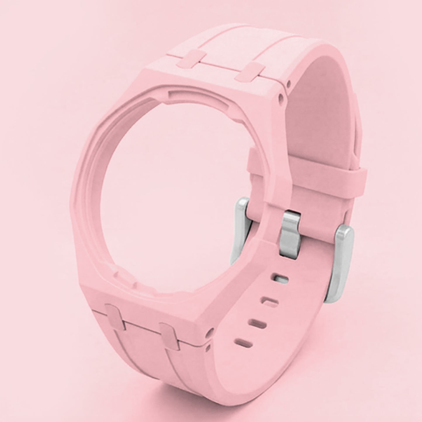 (Pre-order) Jessenia Original Wrist Case & Silicone Strap for Swatch x AP Royal Pop - Otto Rosso