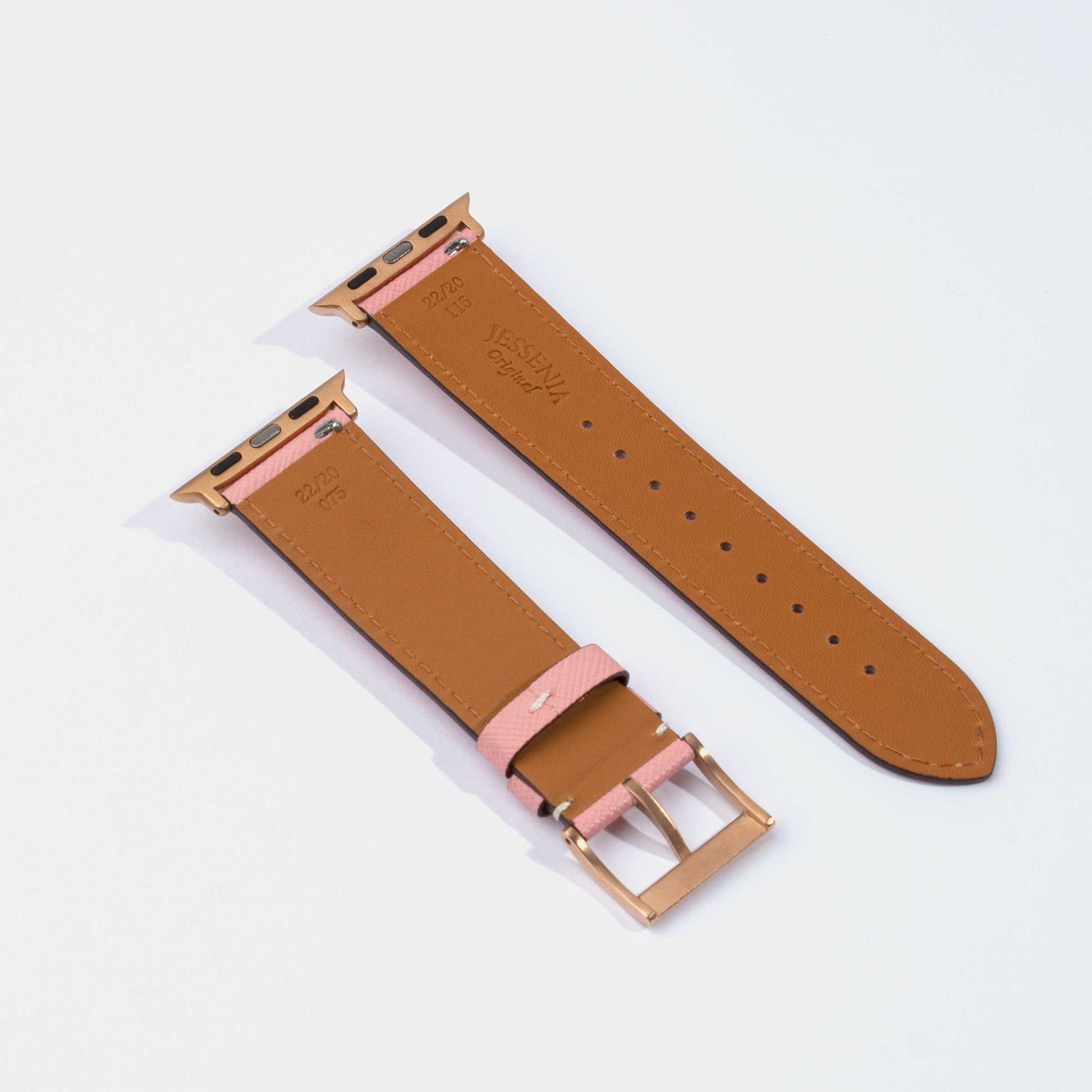 Saffiano Calf Leather Strap | Apple Watch JesseniaOriginal | Back