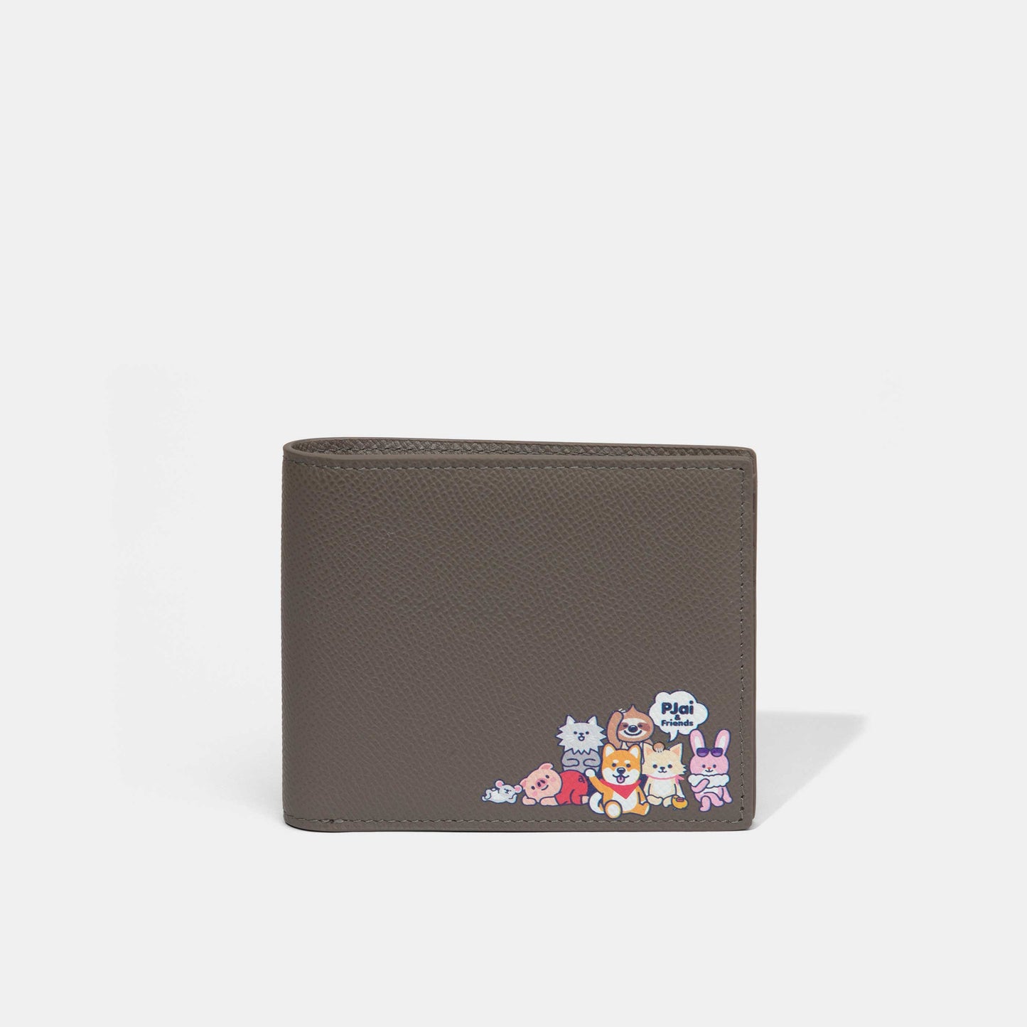 Epsom Calf Leather Bi-Fold Wallet - PJai Family | PJai & Friends | Leather Goods