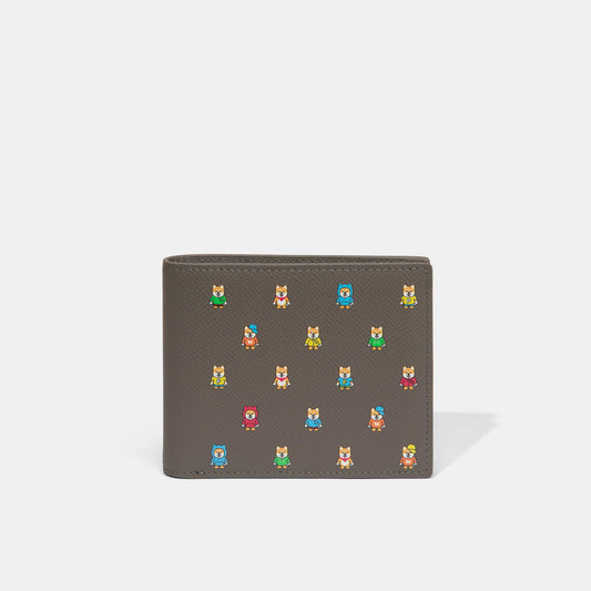 Epsom Calf Leather Bi-Fold Wallet - PJai Monogram | PJai & Friends | Leather Goods
