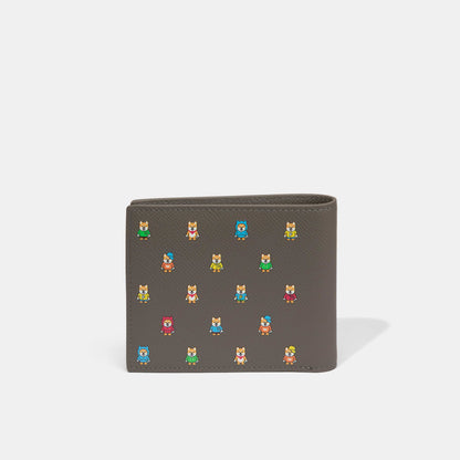 Epsom Calf Leather Bi-Fold Wallet - PJai Monogram | PJai & Friends | Leather Goods