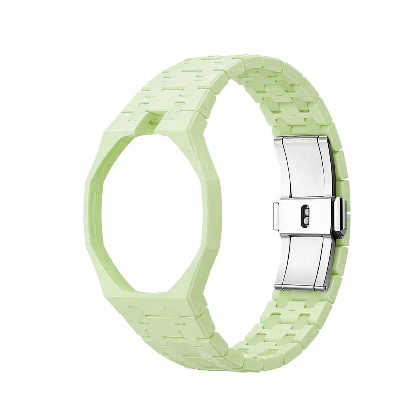 (Pre-order) Jessenia Original - Ceramic Case & Integrated Bracelet for Swatch x AP Royal Pop - Blaue Acht
