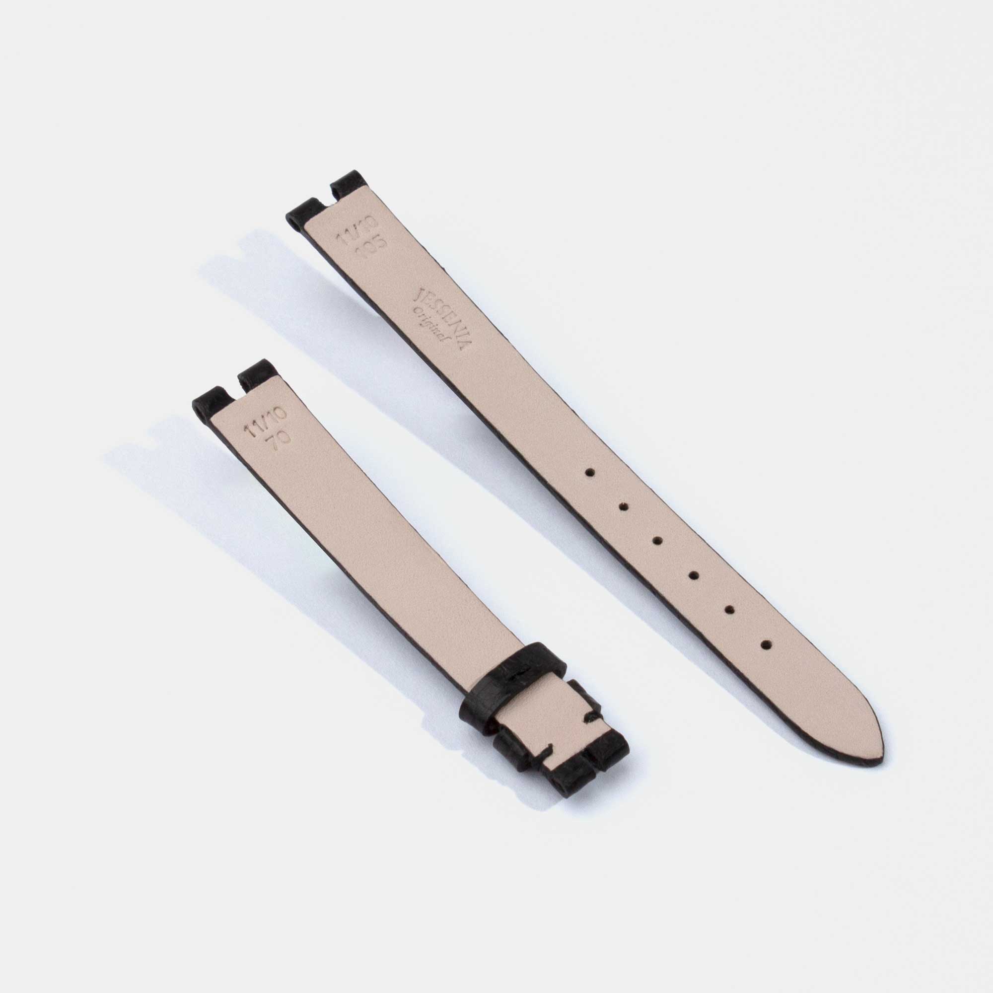 Shiny alligator best sale watch strap