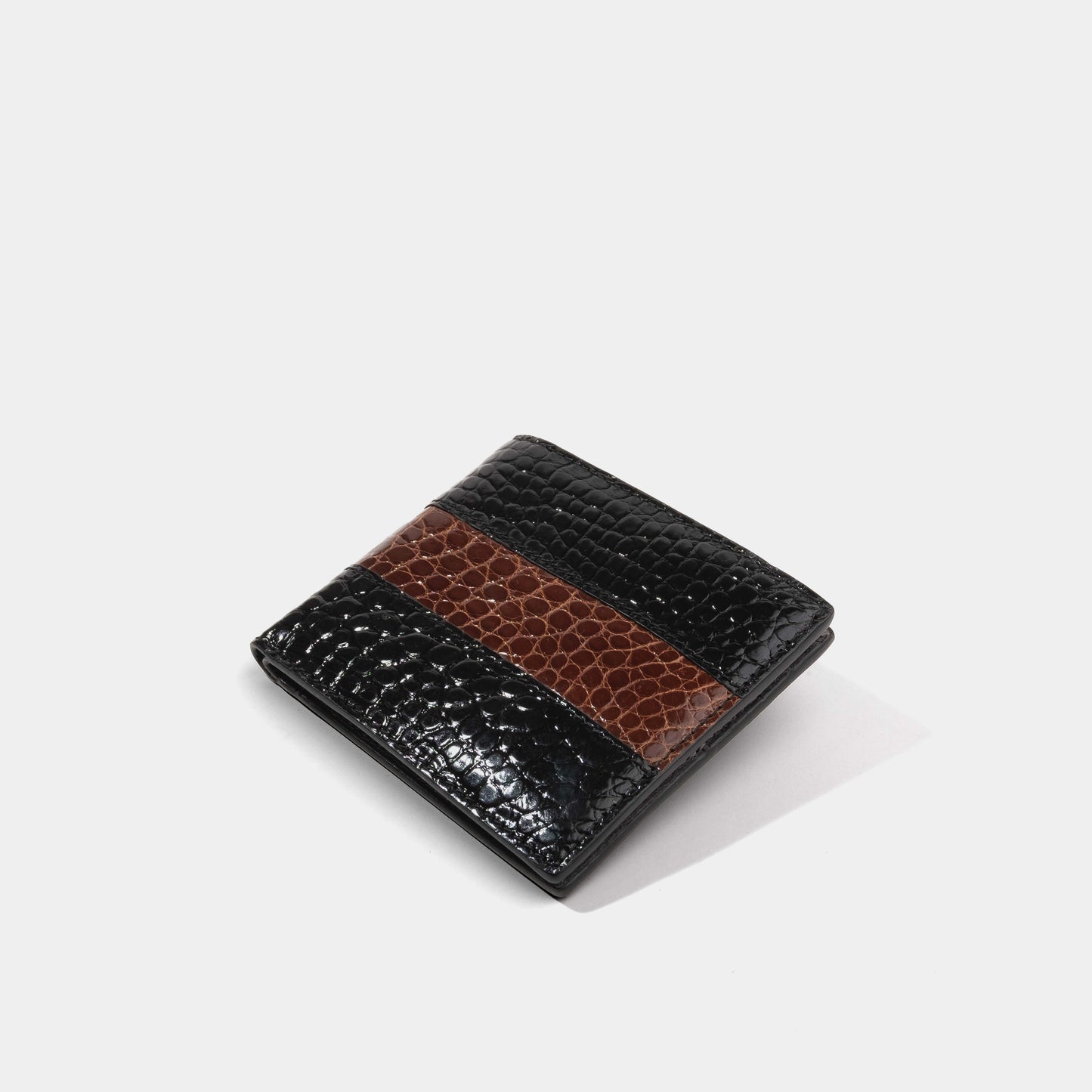 Bi-Fold Men Wallet | Shiny Alligator | Jessenia Original