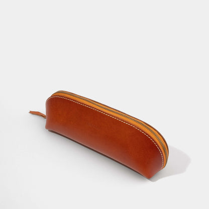 Pencil Case | Italian Vegetable Tanned Leather | Jessenia Original