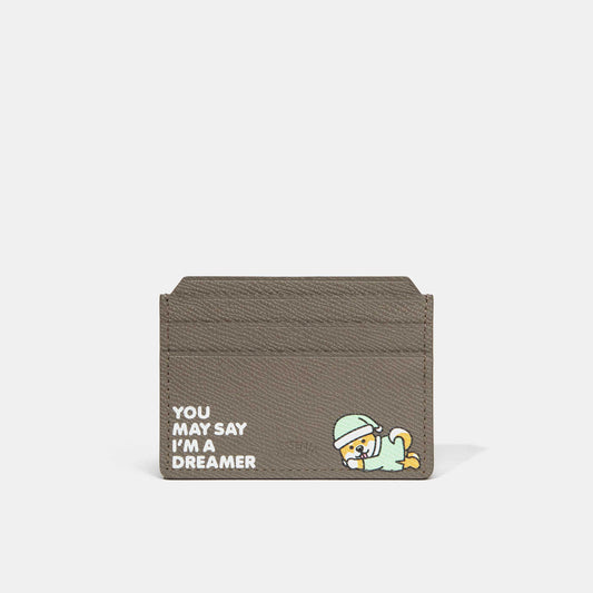Epsom Calf Leather Card Holder - Pjai Dreamer | PJai & Friends | Leather Goods