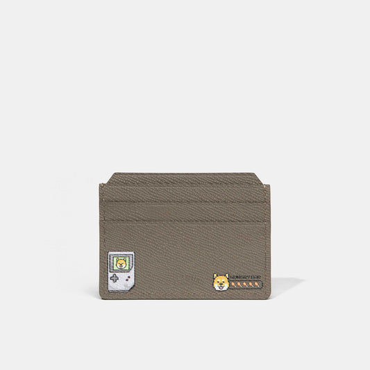 Epsom Calf Leather Card Holder - Pjai Gamer | PJai & Friends | Leather Goods