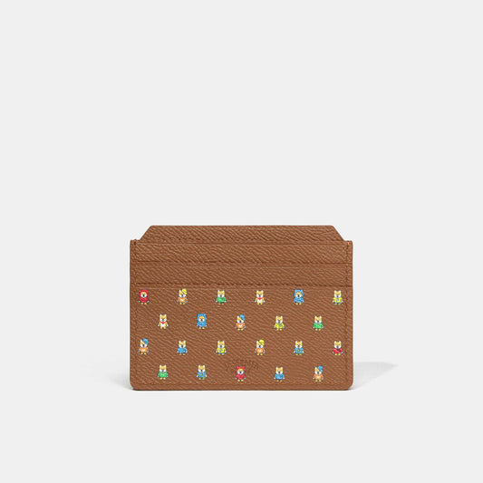 Epsom Calf Leather Card Holder - Pjai Monogram | PJai & Friends | Leather Goods