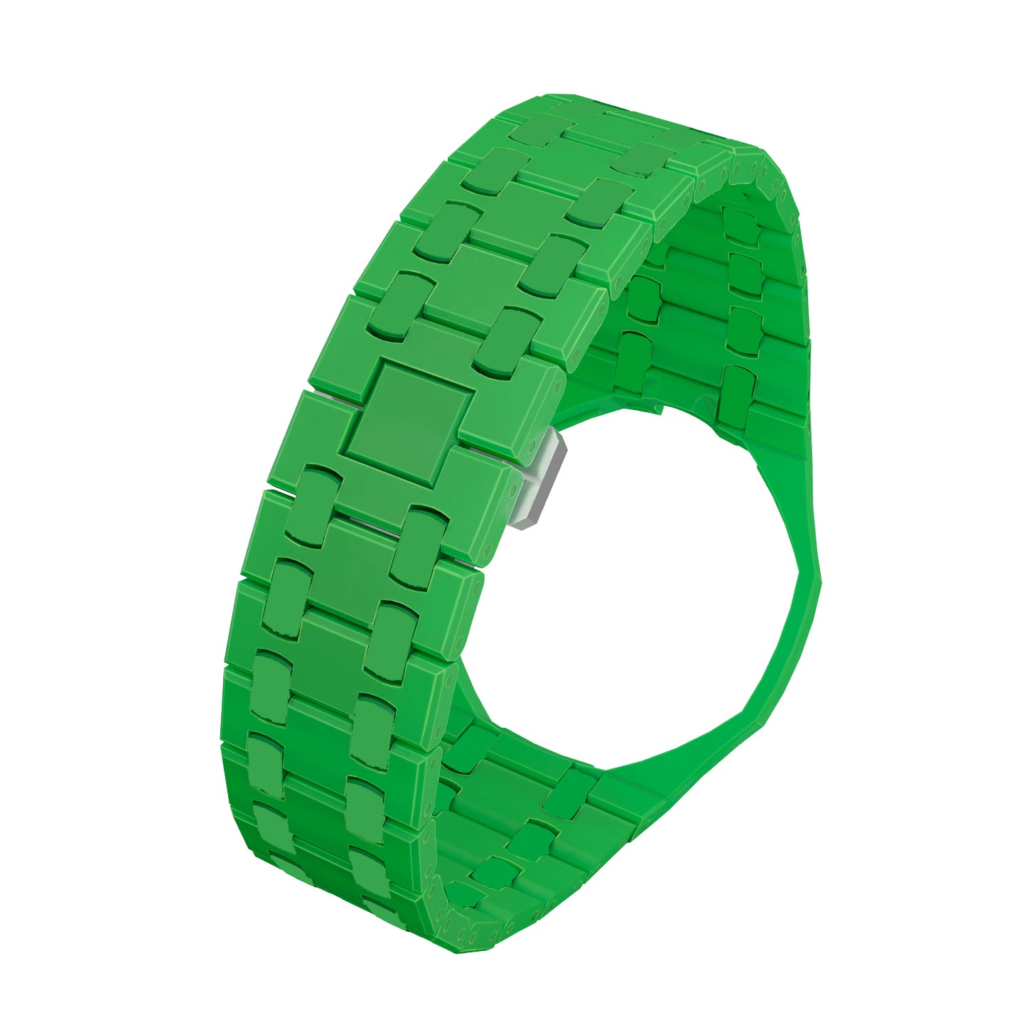 (Pre-order) Jessenia Original - Ceramic Case & Integrated Bracelet for Swatch x AP Royal Pop - Green Eight