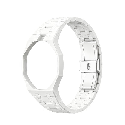 (Pre-order) Jessenia Original - Ceramic Case & Integrated Bracelet for Swatch x AP Royal Pop - Hult Blanc