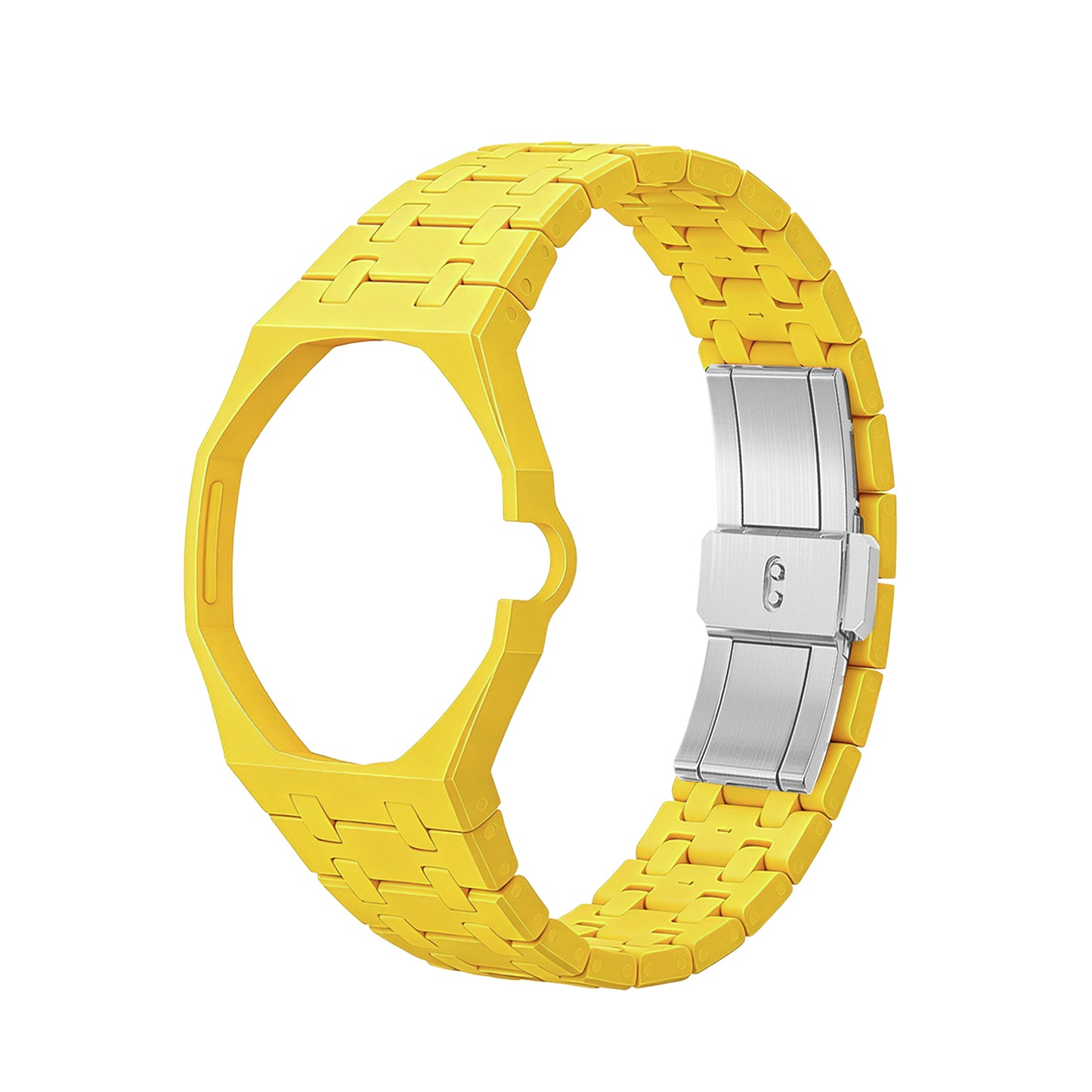 (Pre-order) Jessenia Original - Ceramic Case & Integrated Bracelet for Swatch x AP Royal Pop - OTG Roz