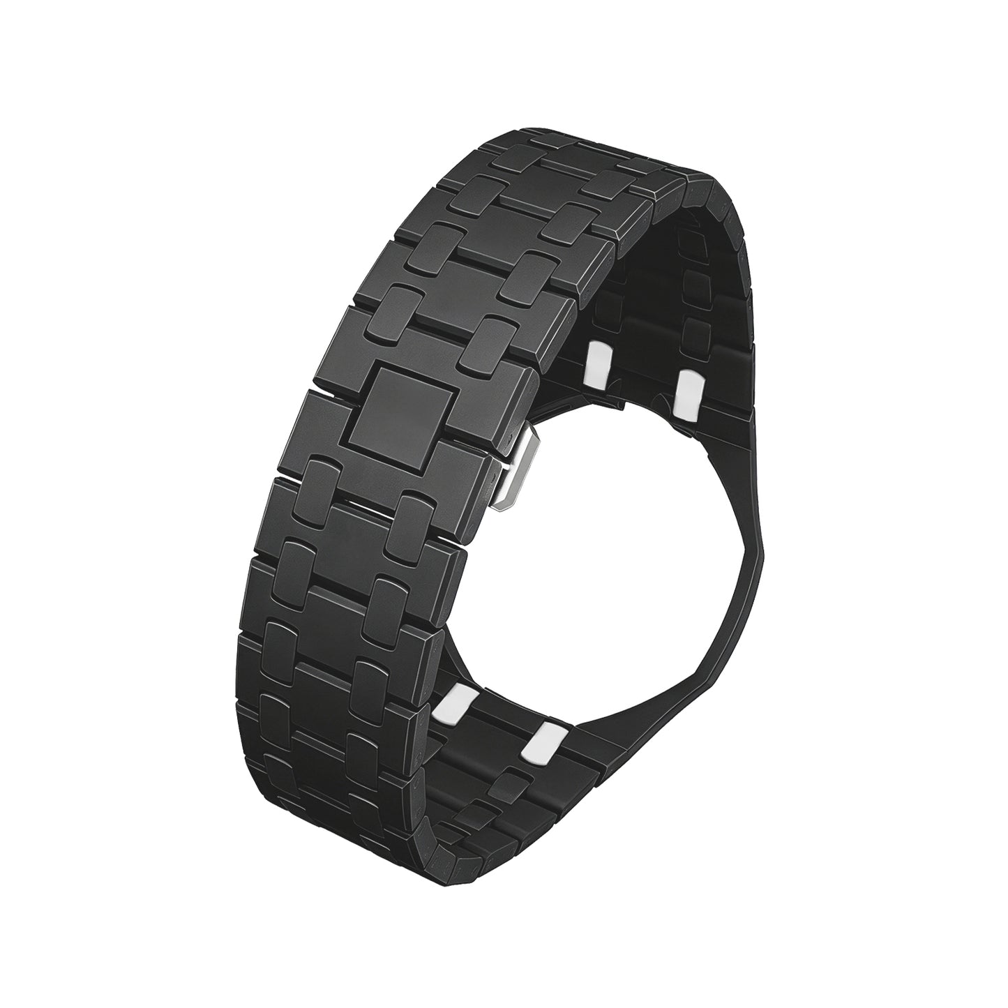 (Pre-order) Jessenia Original - Ceramic Case & Integrated Bracelet for Swatch x AP Royal Pop - Ocho Negro