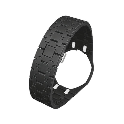 (Pre-order) Jessenia Original - Ceramic Case & Integrated Bracelet for Swatch x AP Royal Pop - Ocho Negro