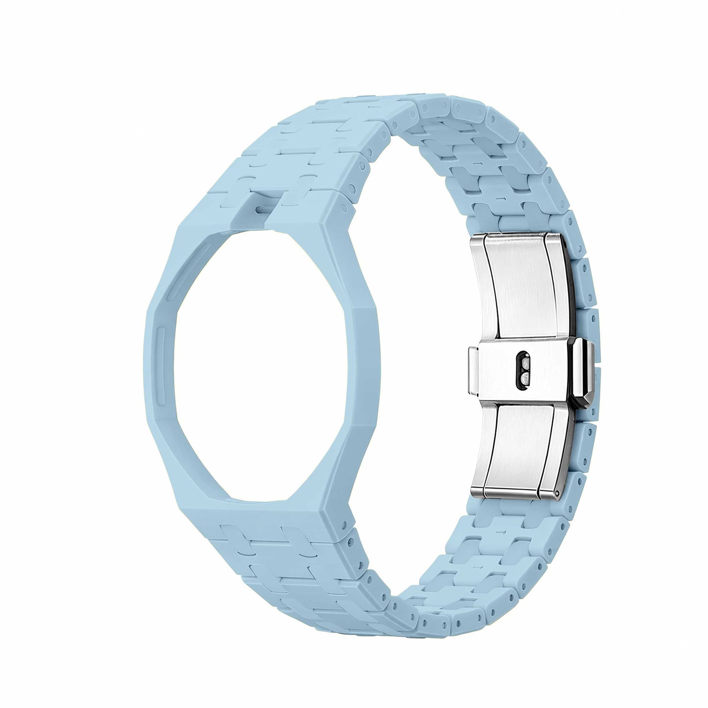 (Pre-order) Jessenia Original - Ceramic Case & Integrated Bracelet for Swatch x AP Royal Pop - Blaue Acht