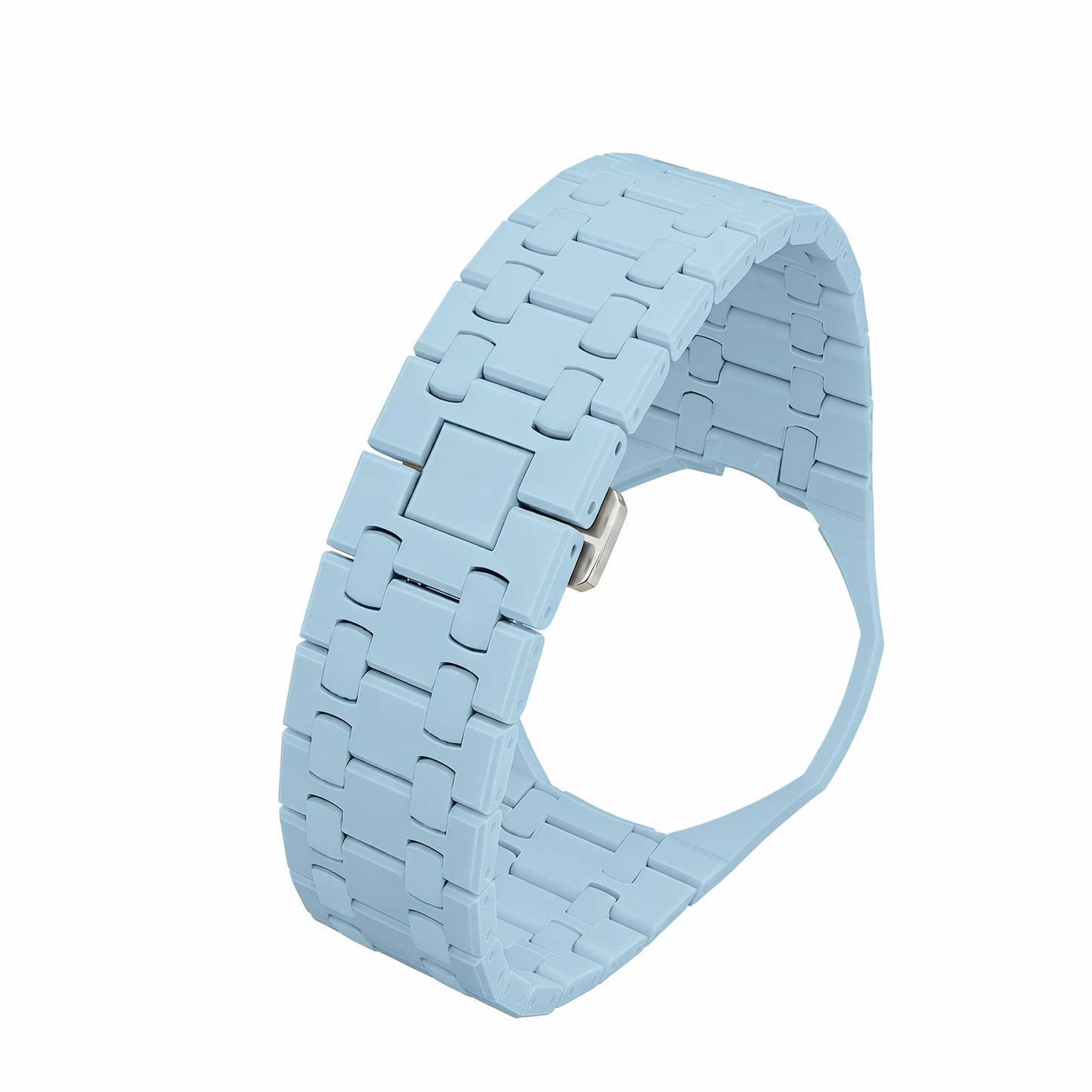 (Pre-order) Jessenia Original - Ceramic Case & Integrated Bracelet for Swatch x AP Royal Pop - Blaue Acht