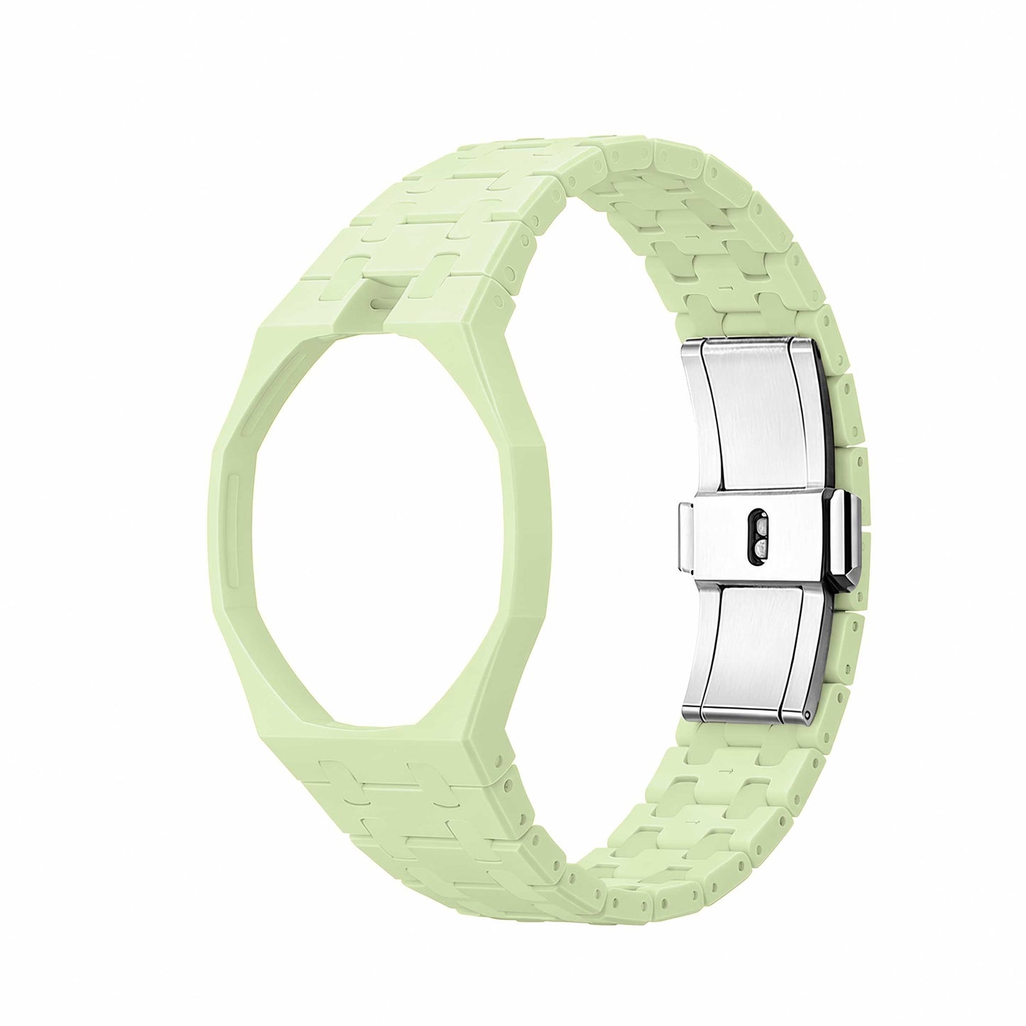 (Pre-order) Jessenia Original - Ceramic Case & Integrated Bracelet for Swatch x AP Royal Pop - Blaue Acht
