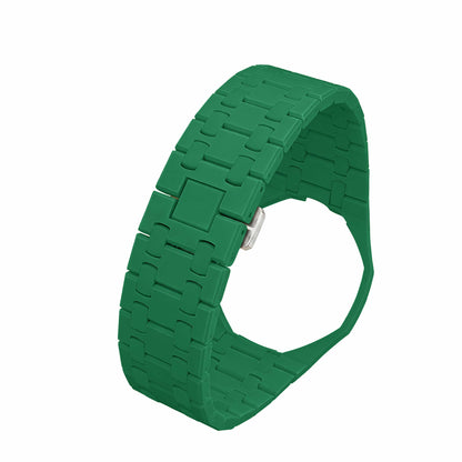 (Pre-order) Jessenia Original - Ceramic Case & Integrated Bracelet for Swatch x AP Royal Pop - Green Eight