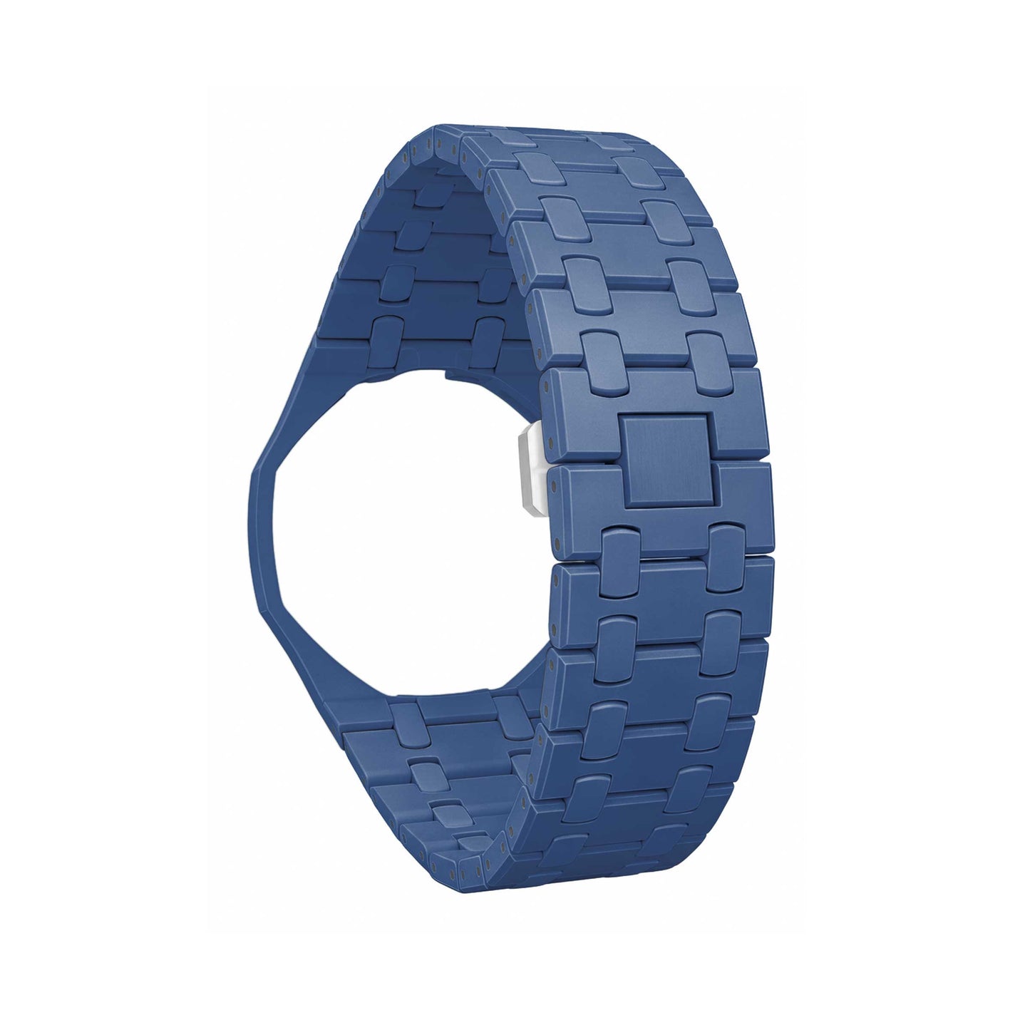 (Pre-order) Jessenia Original - Ceramic Case & Integrated Bracelet for Swatch x AP Royal Pop - Lan Ba
