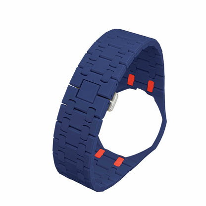 (Pre-order) Jessenia Original - Ceramic Case & Integrated Bracelet for Swatch x AP Royal Pop - Orenji Hachi
