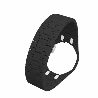 (Pre-order) Jessenia Original - Ceramic Case & Integrated Bracelet for Swatch x AP Royal Pop - Ocho Negro