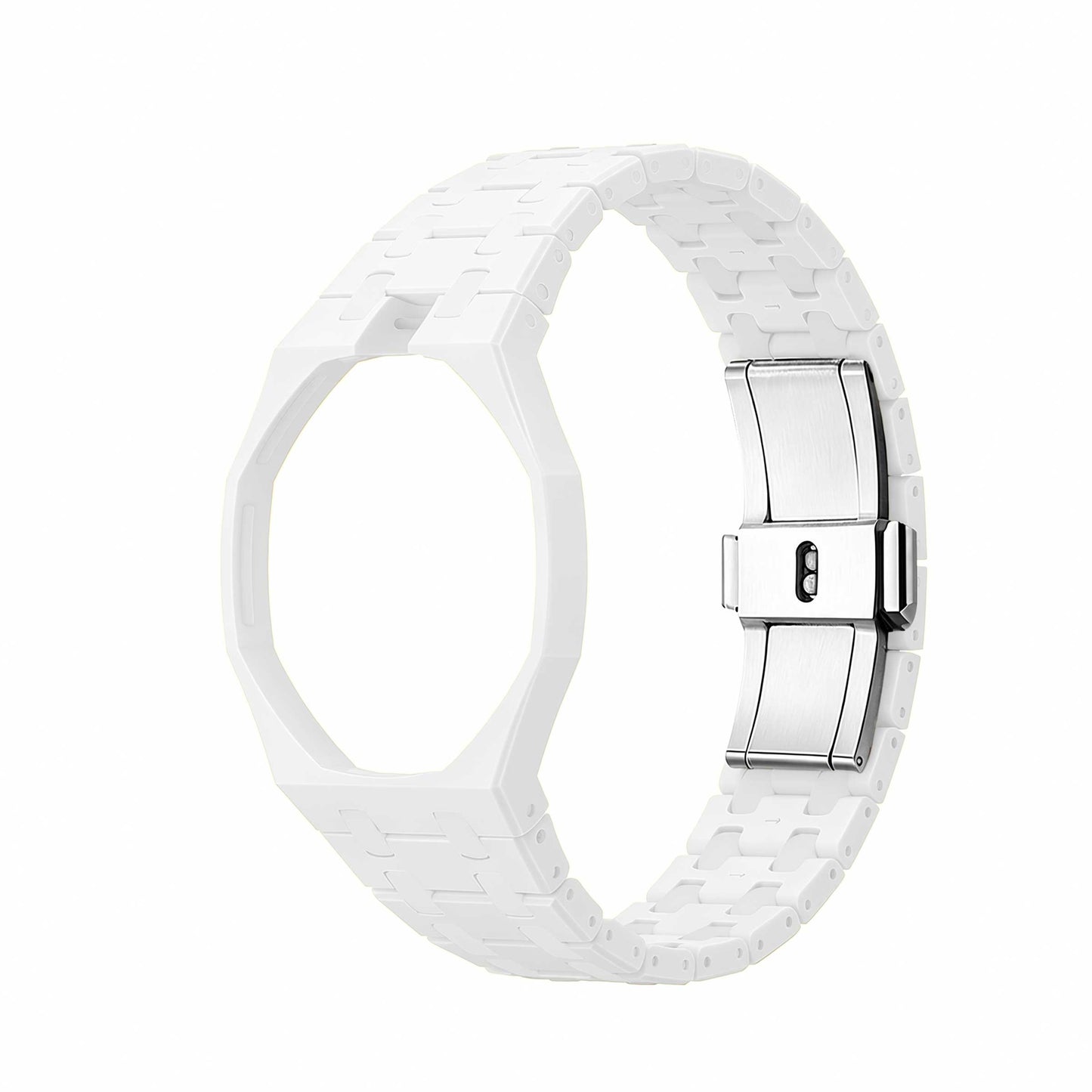 (Pre-order) Jessenia Original - Ceramic Case & Integrated Bracelet for Swatch x AP Royal Pop - Ocho Negro