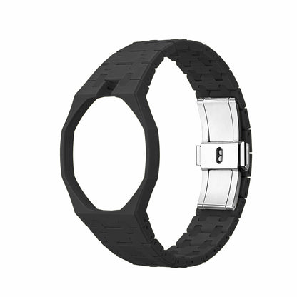 (Pre-order) Jessenia Original - Ceramic Case & Integrated Bracelet for Swatch x AP Royal Pop - Ocho Negro