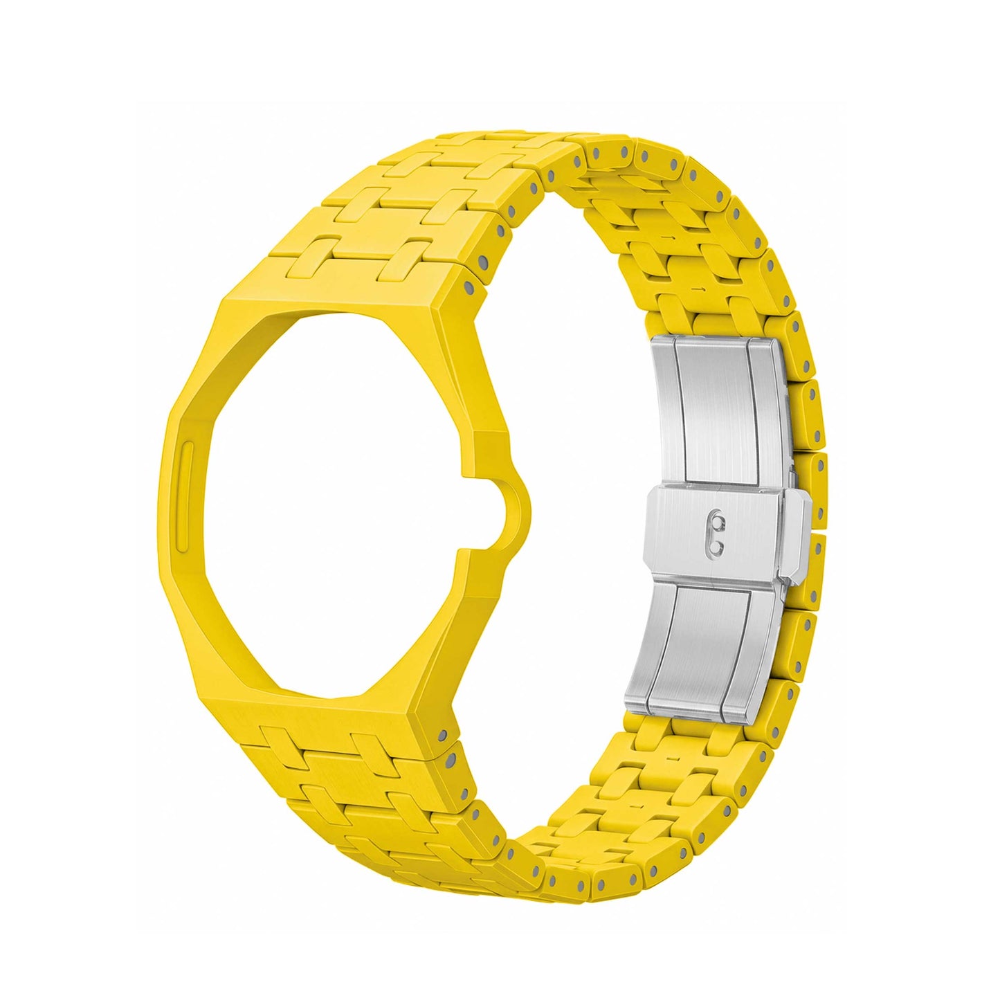 (Pre-order) Jessenia Original - Ceramic Case & Integrated Bracelet for Swatch x AP Royal Pop - OTG Roz