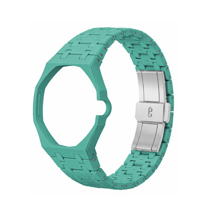 (Pre-order) Jessenia Original - Ceramic Case & Integrated Bracelet for Swatch x AP Royal Pop - OTG Roz